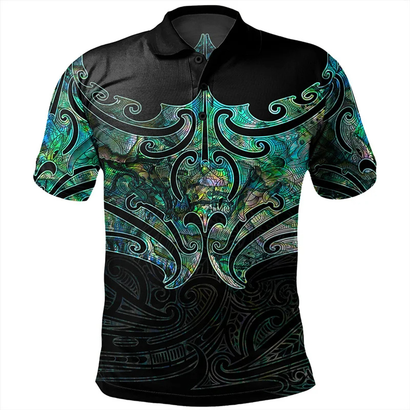 Vintage Fashion Nz - Polo con estampado 3D de Nueva