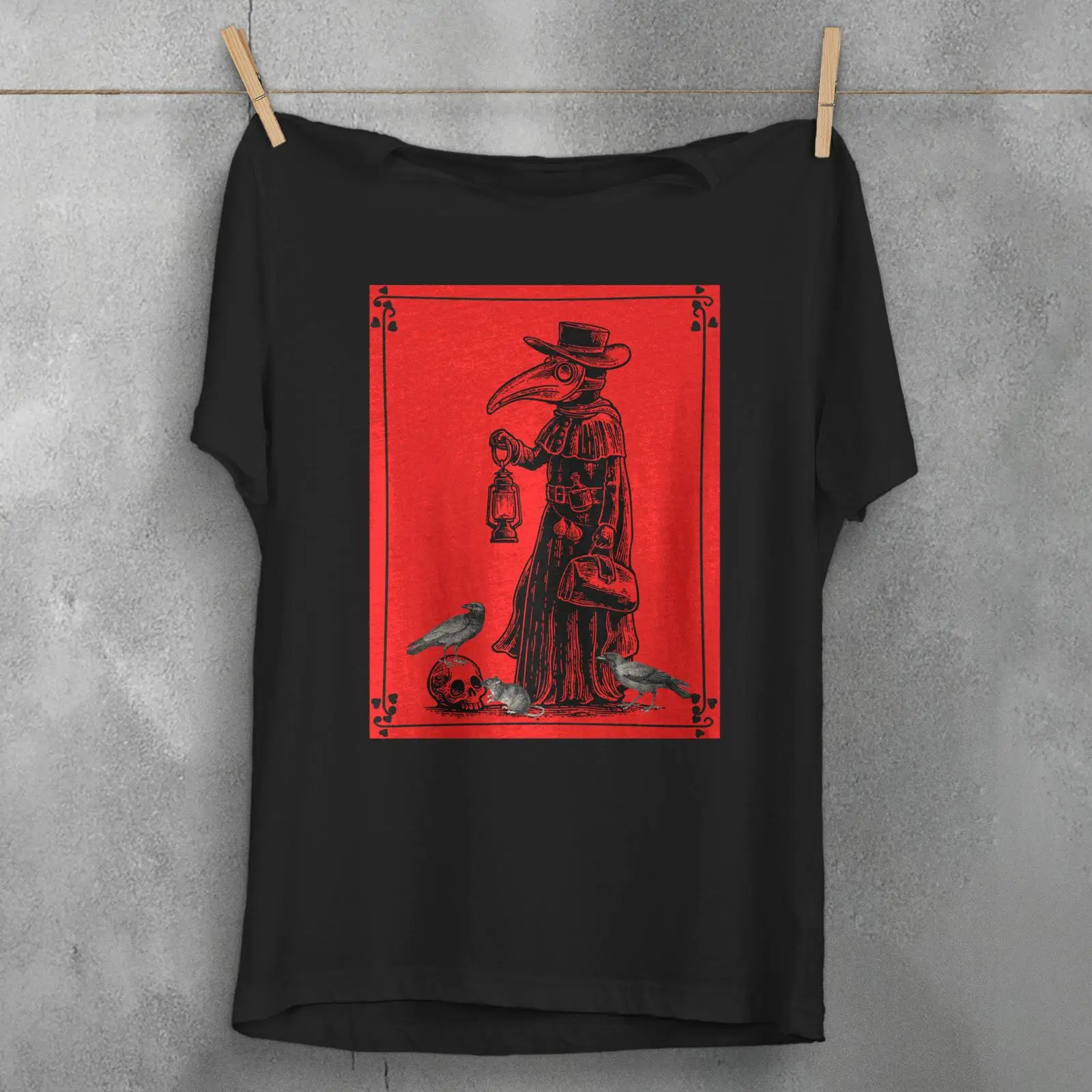 Vintage Fashion History - Camiseta de Doctor de la Peste,