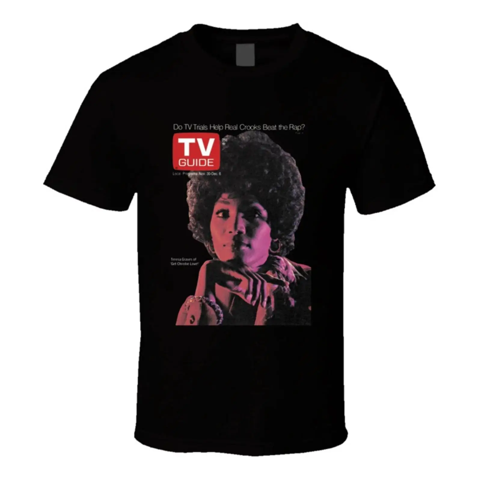Vintage Fashion Magazine - Camiseta de la revista Christie Love