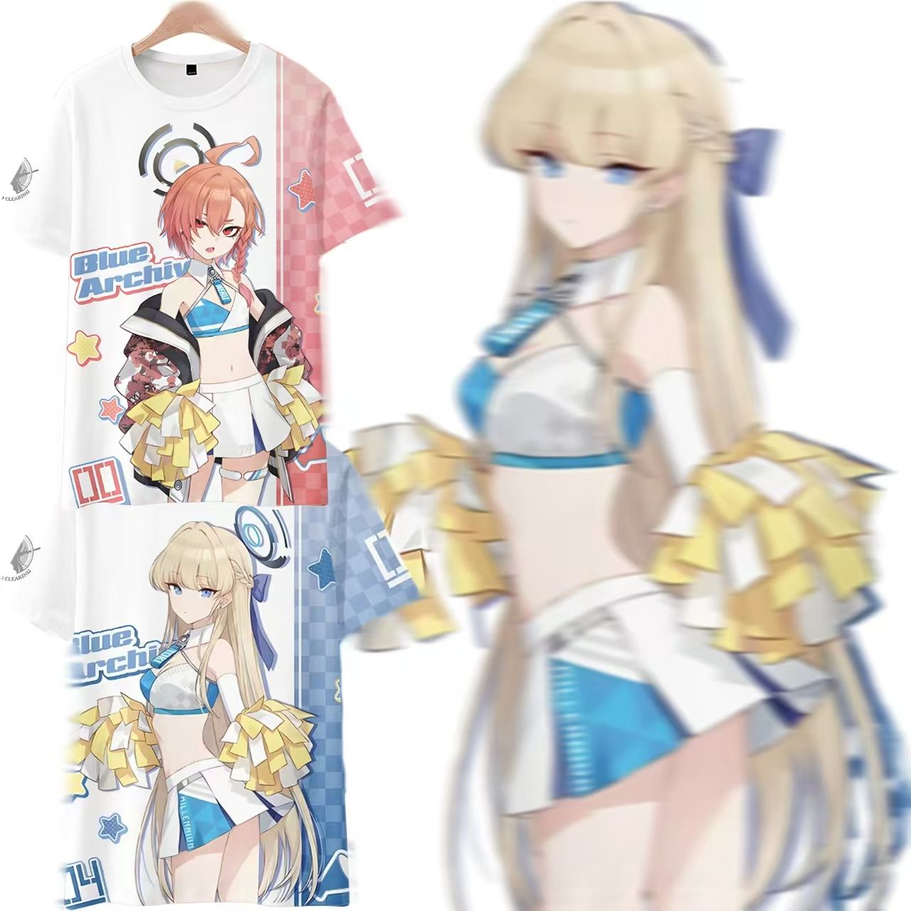 Vintage Fashion Archive - Camiseta de manga corta con estampado