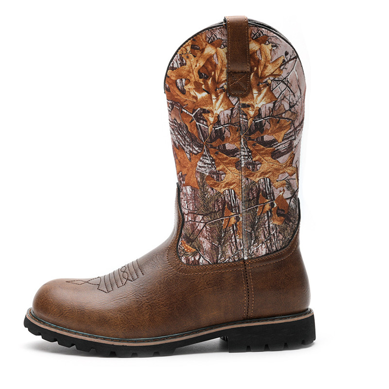Vintage Fashion Mens - Botas de Hombre Talla Grande 48,