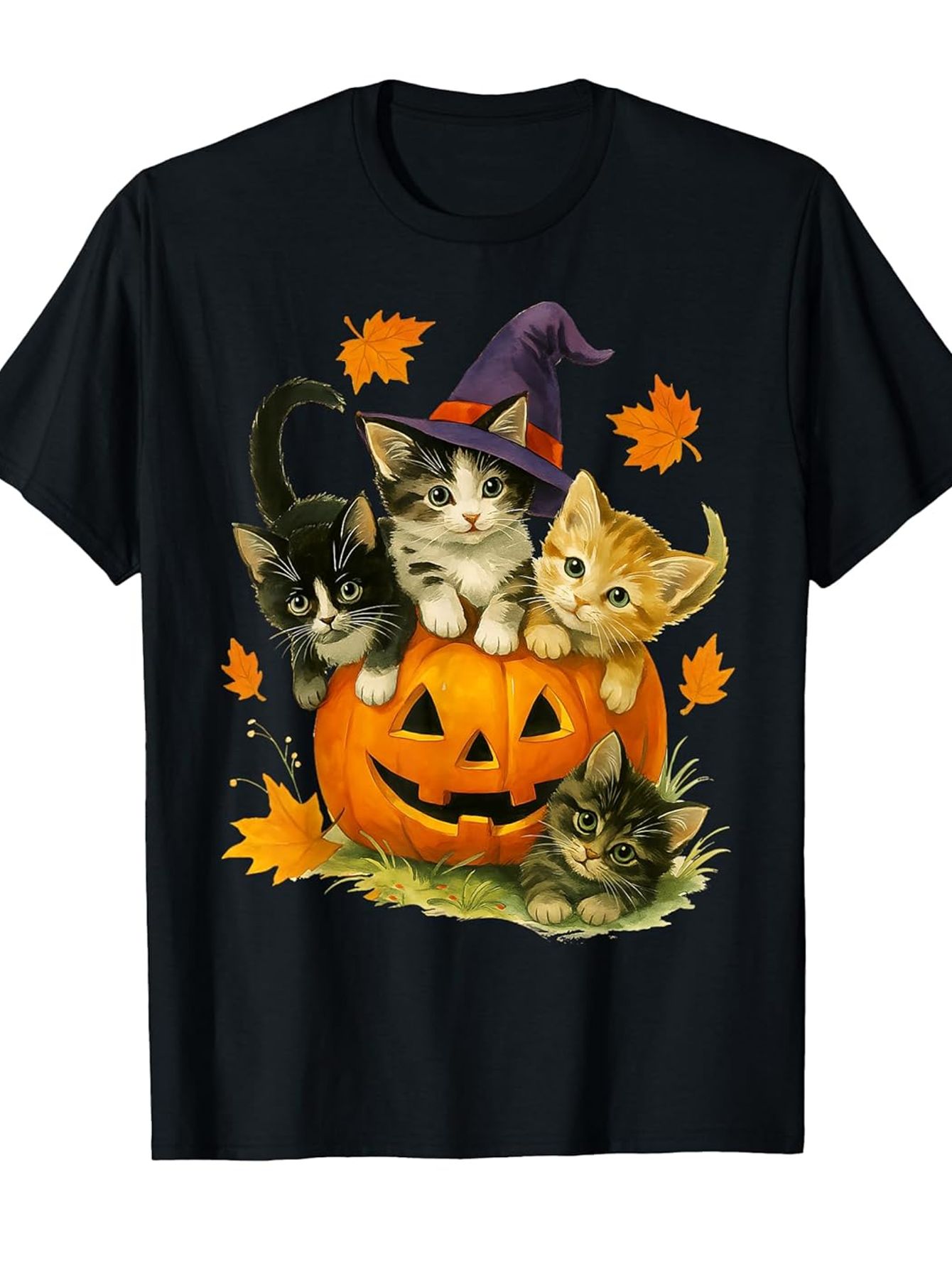 Vintage Fashion Hats - Camiseta Unisex Vintage con Estampado de