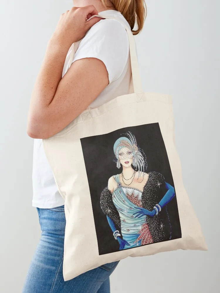 Vintage Fashion Magazine - FLAPPER: Bolso de mano con estampado