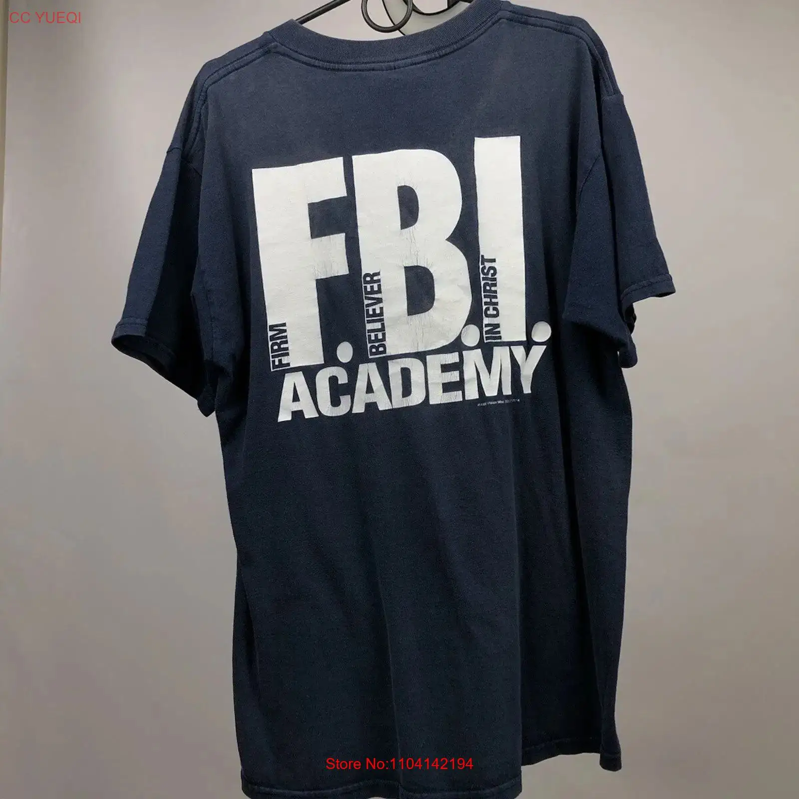 Vintage Fashion Archive - Camiseta azul vintage de los años