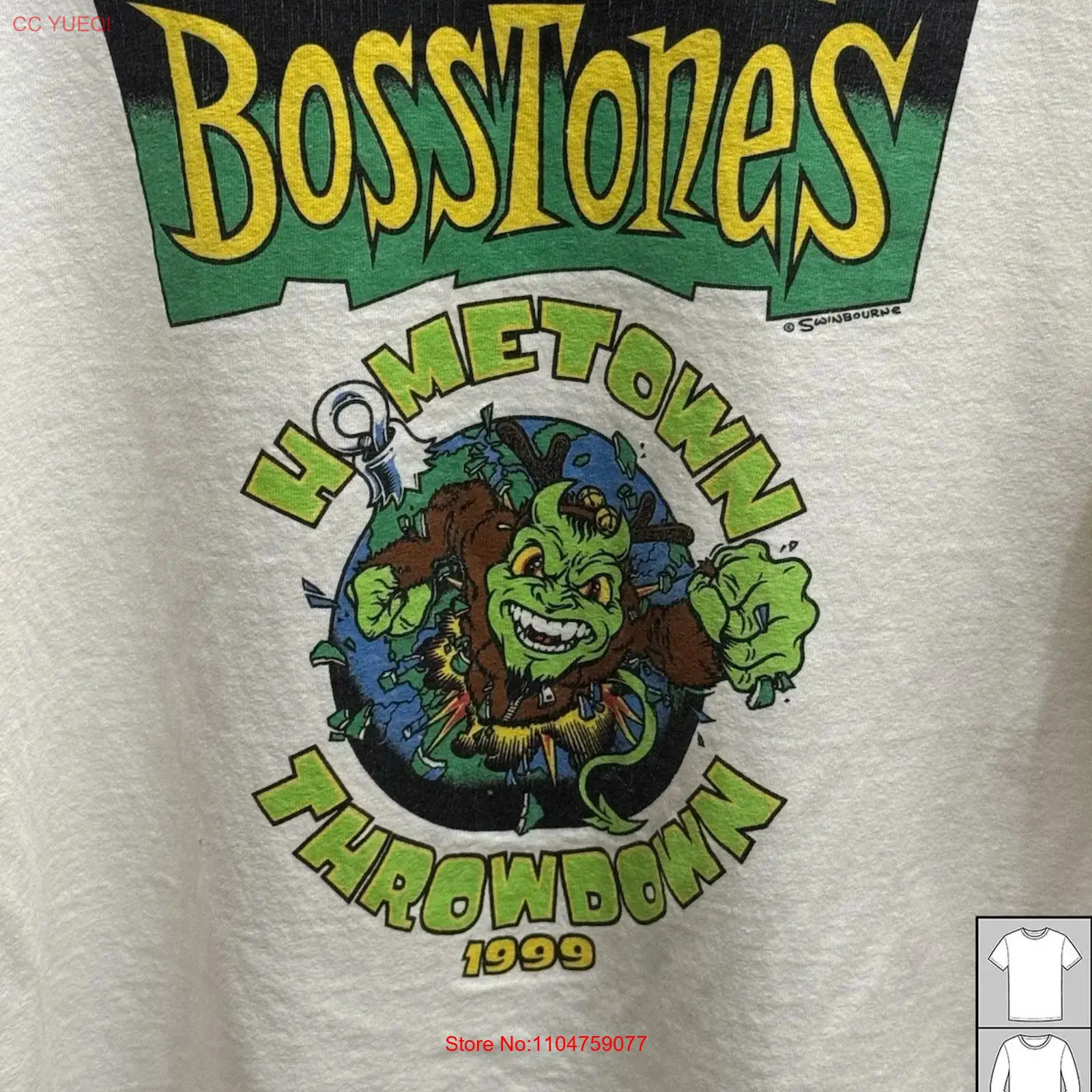Vintage Fashion News - Nueva camiseta Mighty Bosstones Hometown Throwdown