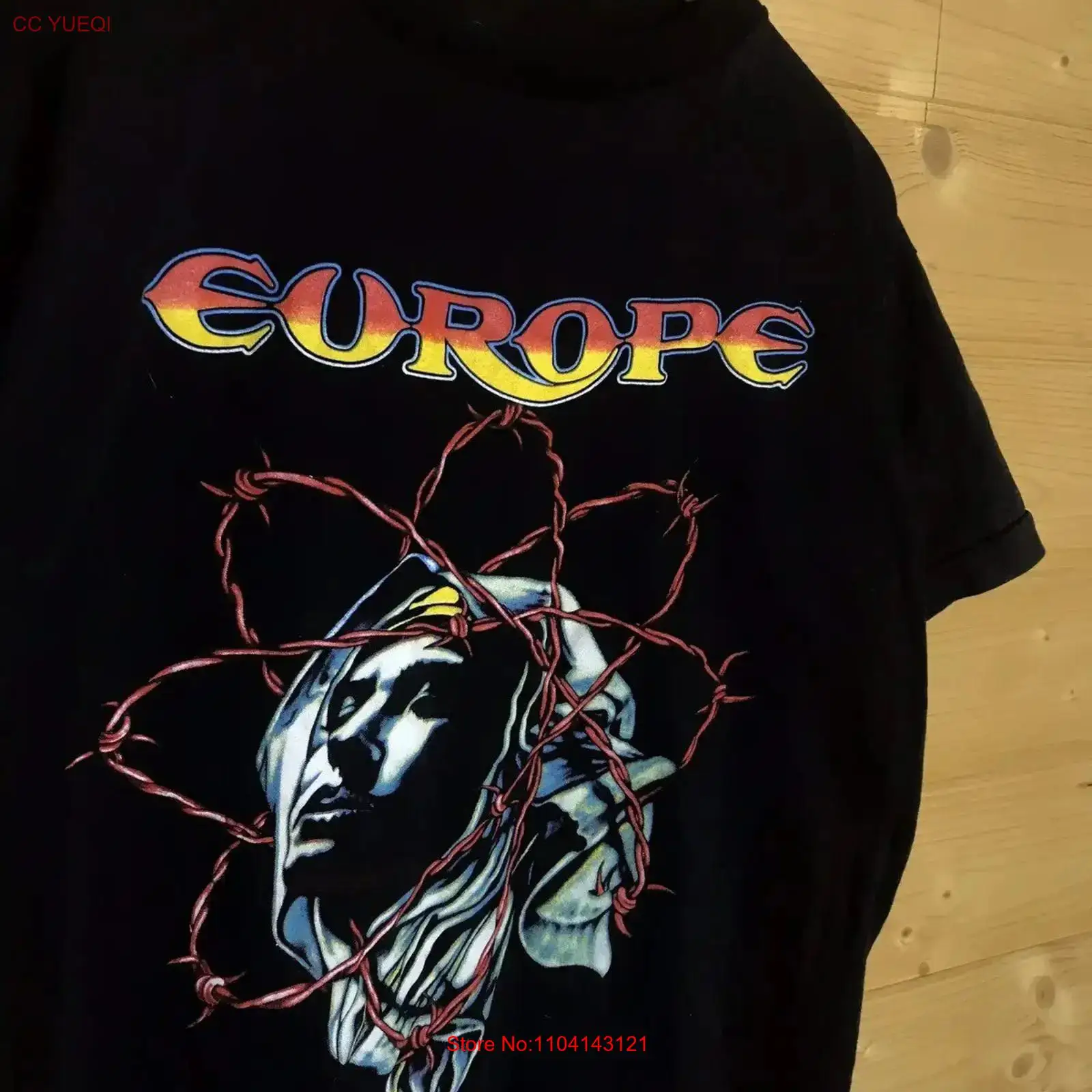 Vintage Fashion News - Nueva Camiseta Vintage Europe Band Prisoners