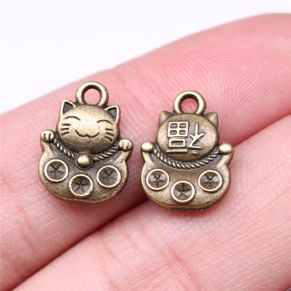 Vintage Fashion Stores - 10 piezas de 15x11mm, 3 colores:
