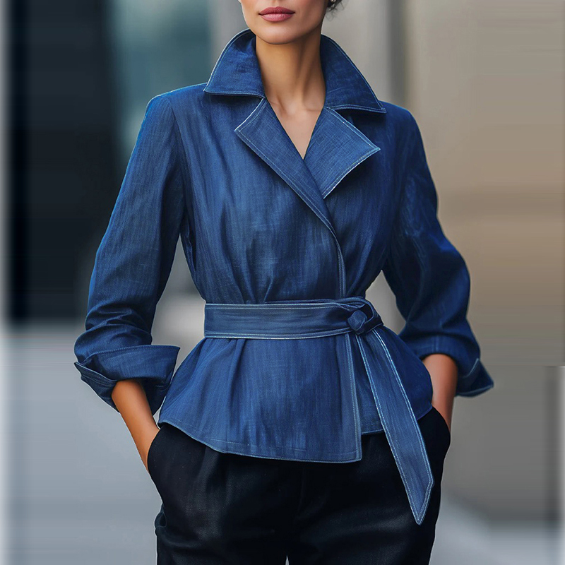 Vintage Fashion Jacket - Chaqueta Vaquera de Moda Otoño-Primavera 2026