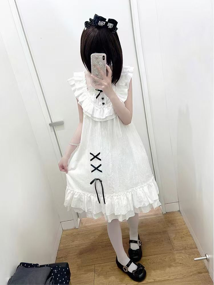 Vestido de encaje Kawaii para  - Vintage Fashion Outfit reseña y precio
