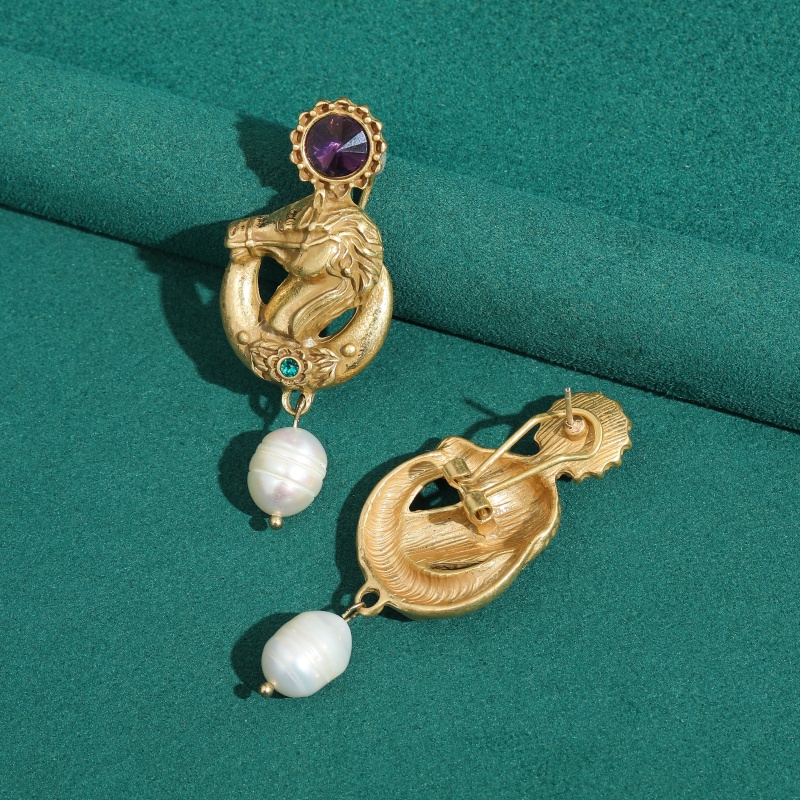 Pendientes Colgantes de Cabeza - Vintage Fashion Jewelry Brands reseña y precio