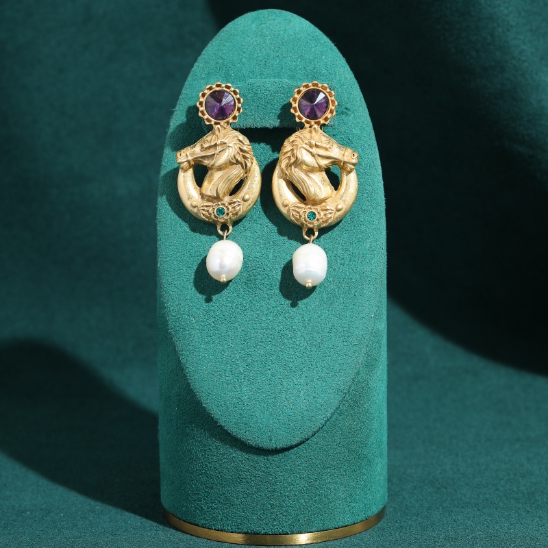 Pendientes Colgantes de Cabeza - Vintage Fashion Jewelry Brands reseña y precio