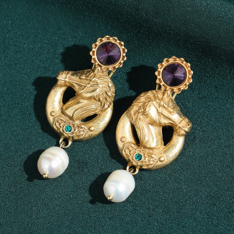 Pendientes Colgantes de Cabeza - Vintage Fashion Jewelry Brands reseña y precio