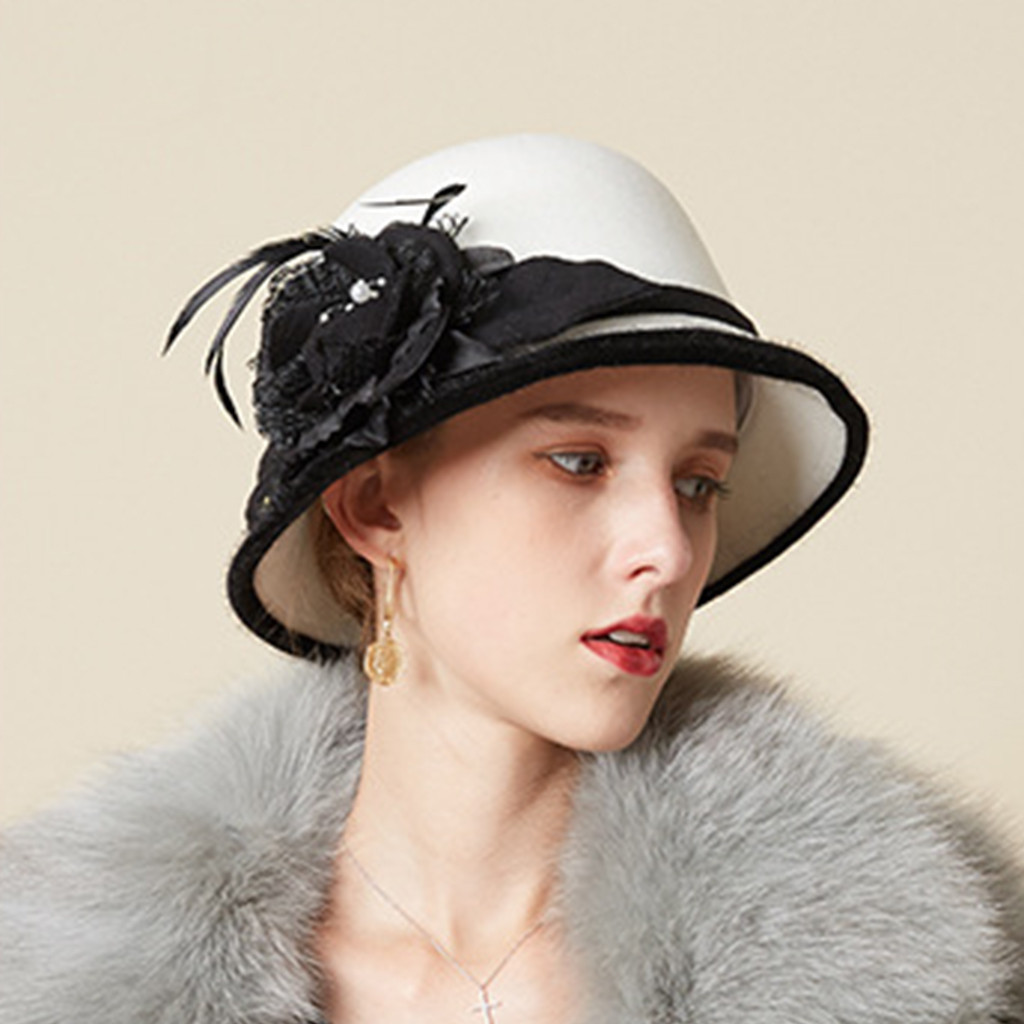 Boina Elegante de Estilo Britá - Vintage Fashion Hats reseña y precio