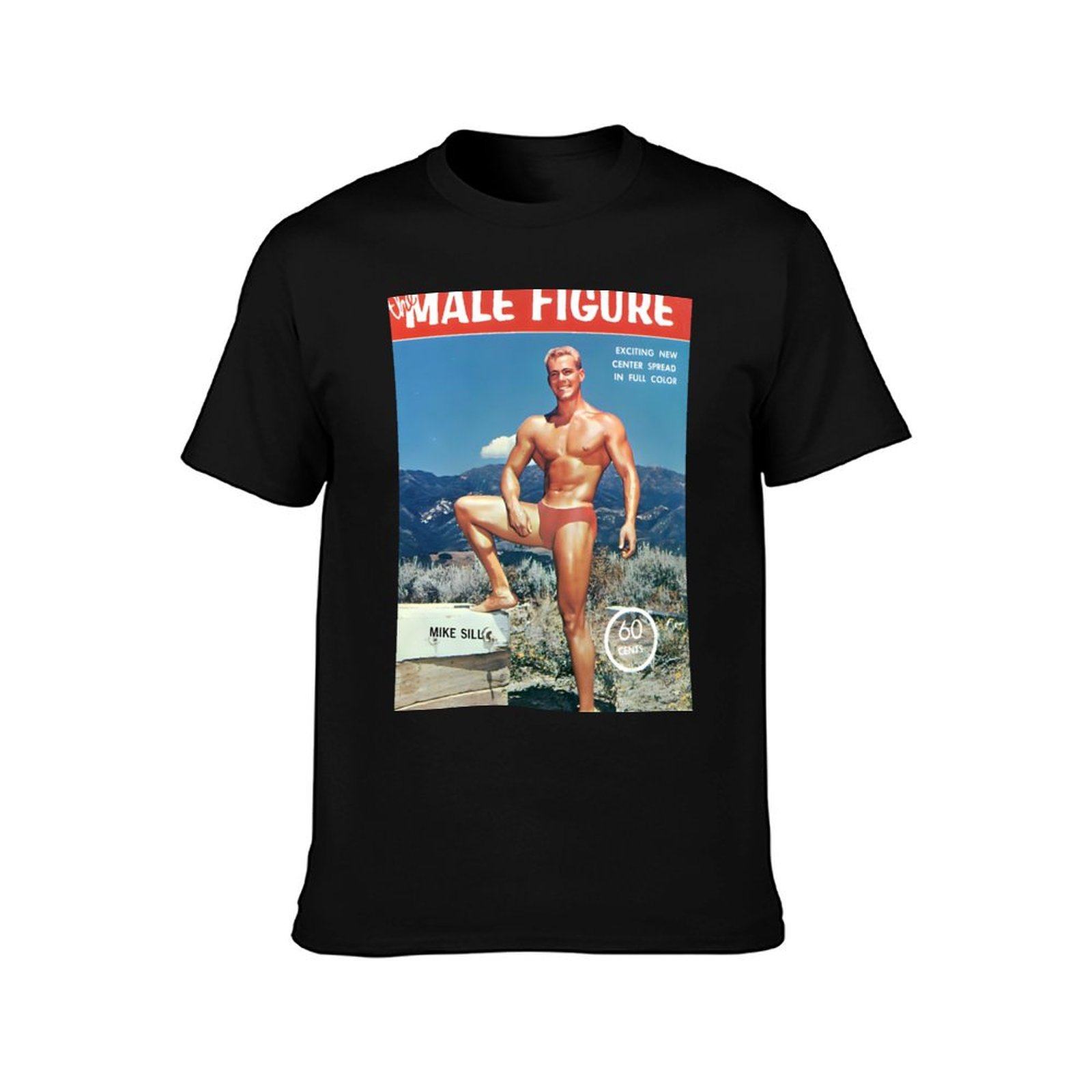 Camiseta con estampado de figu - Vintage Fashion Magazine reseña y precio