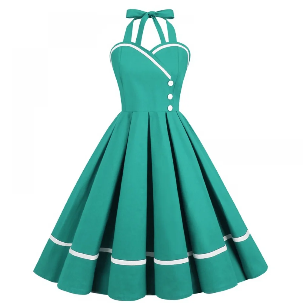 Vestido Retro de Halloween de  - Vintage Fashion Female reseña y precio