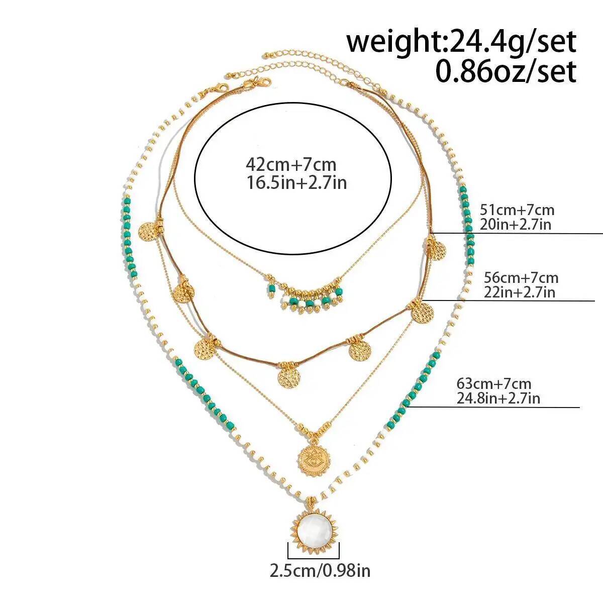 IngeSight.Z 2 unids/set Boho é - Z Vintage Fashion reseña y precio