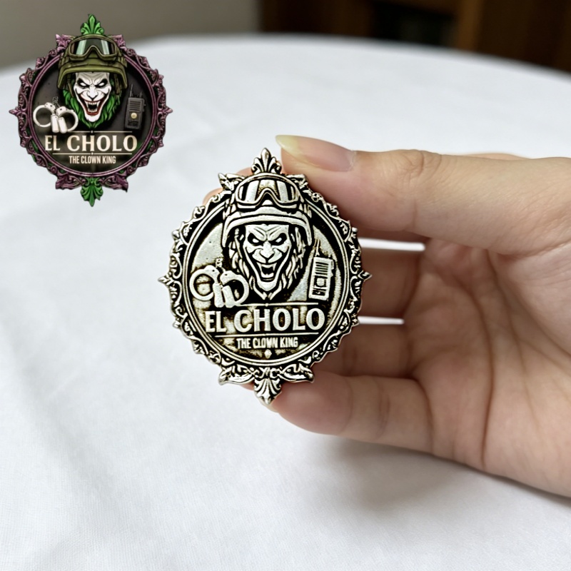 Broche con Logotipo de Payaso  - Vintage Fashion Jacket reseña y precio
