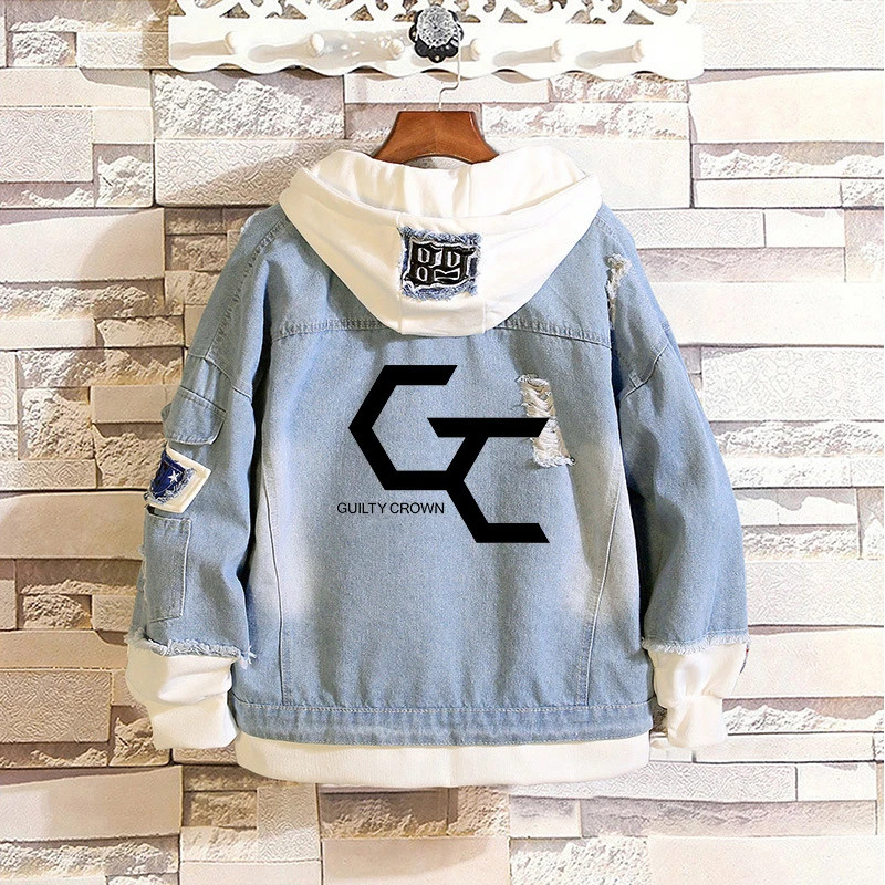 CyAnime Attack on Titan ropa d - Patchwork Jean Jacket reseña y precio