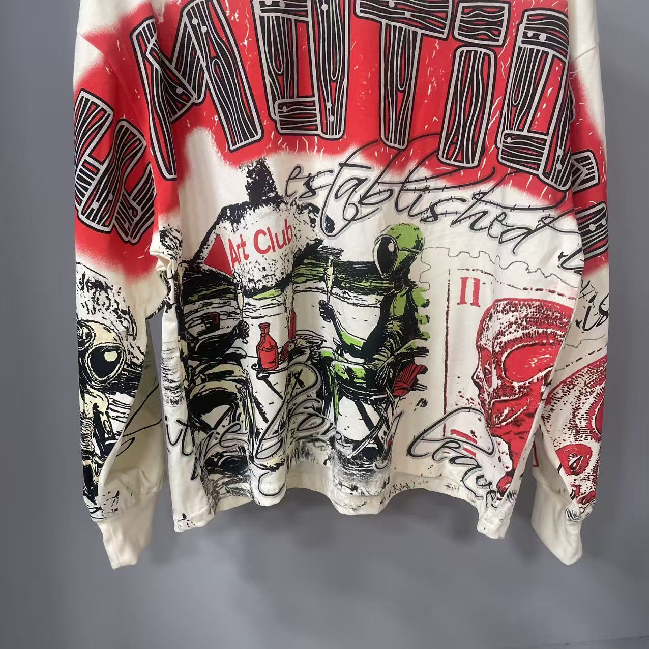 Camiseta de manga larga MIXED- - Vintage Fashion reseña y precio