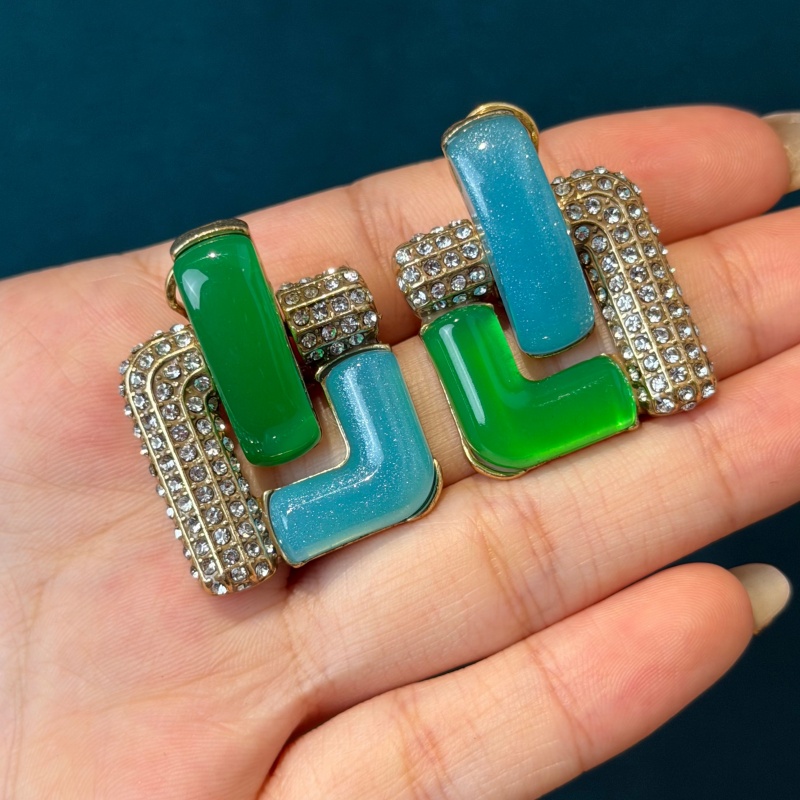 Pendientes Cuadrados Geométric - Vintage Fashion Jewelry Brands reseña y precio