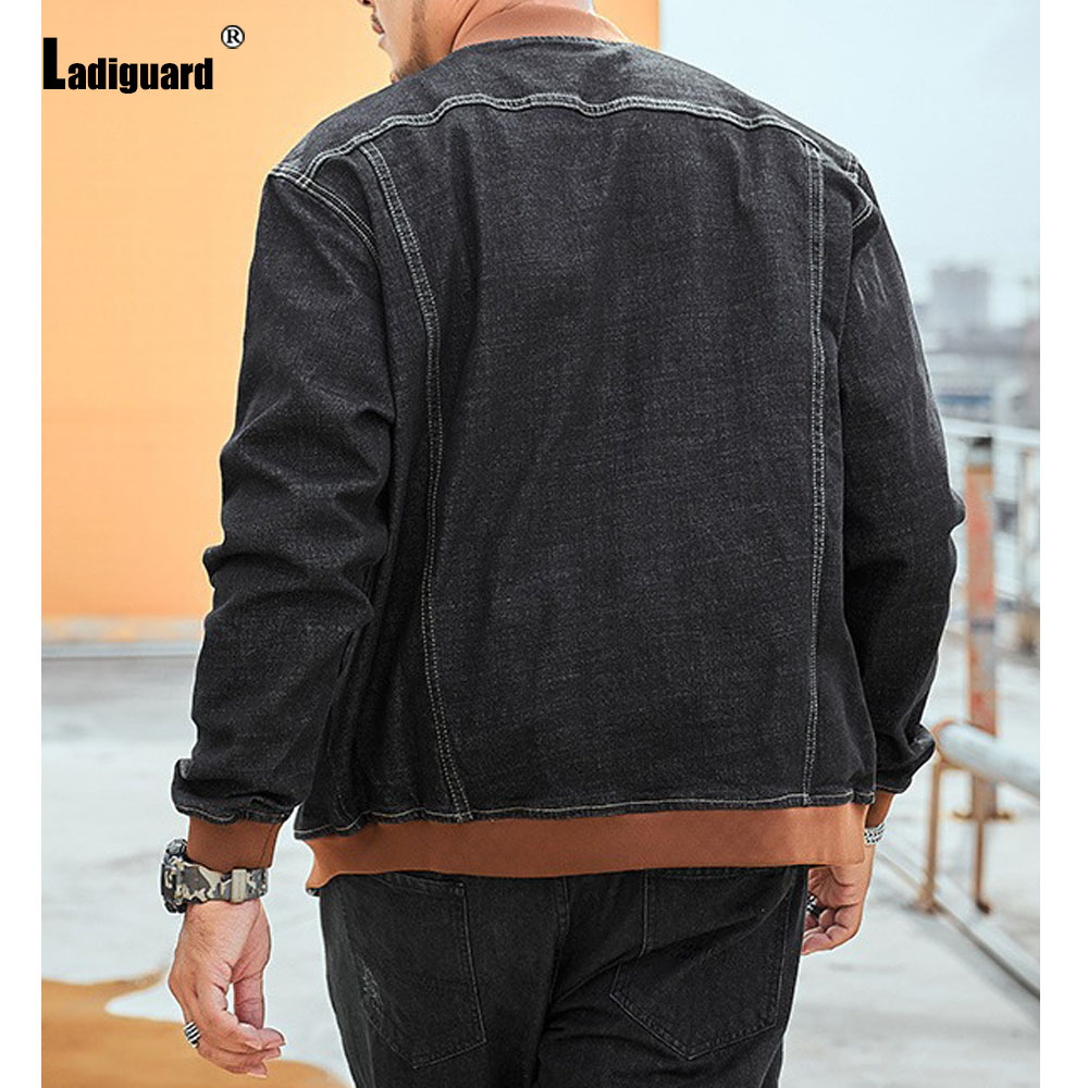 Ladguard-Chaqueta de Jean con  - Patchwork Jean Jacket reseña y precio