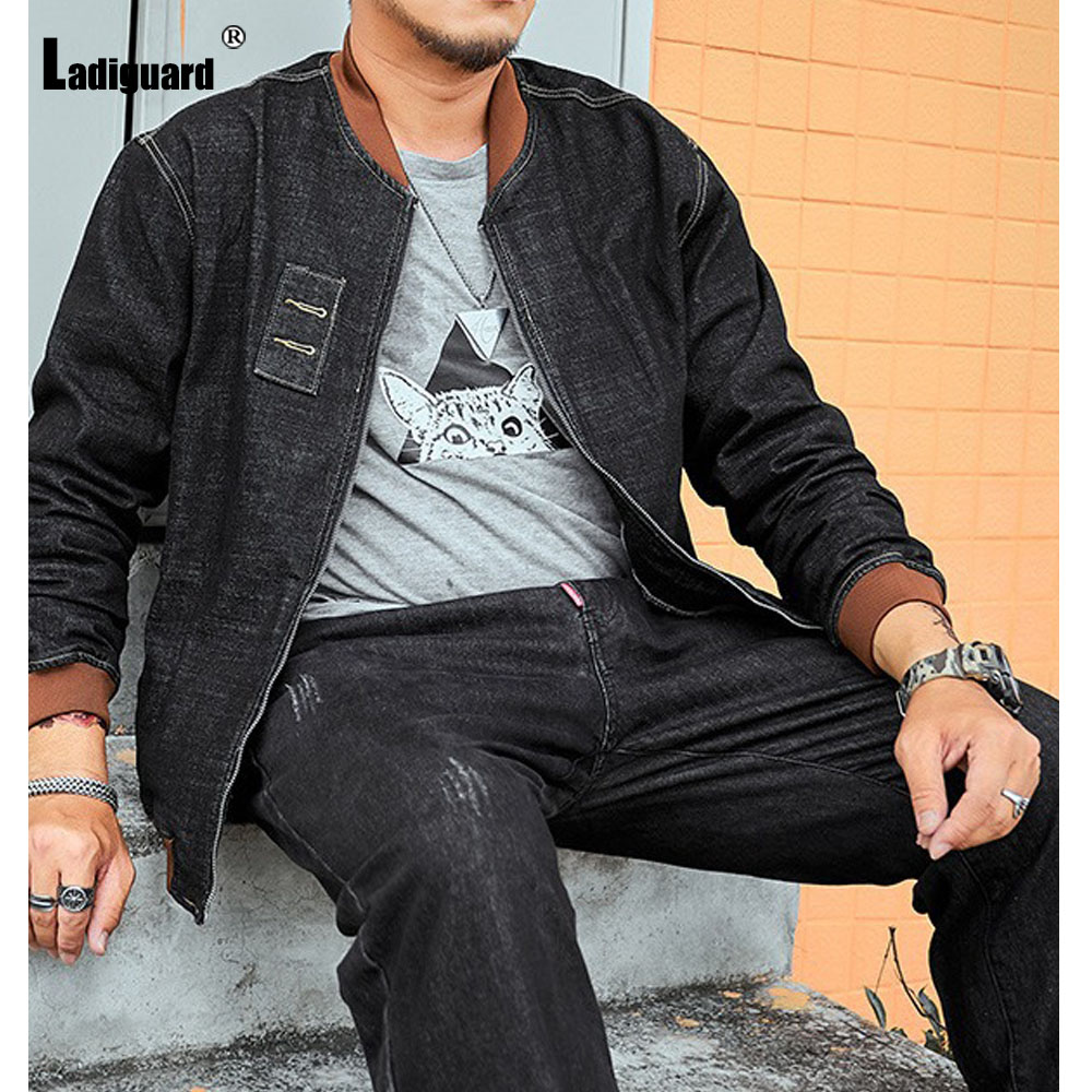 Ladguard-Chaqueta de Jean con  - Patchwork Jean Jacket reseña y precio