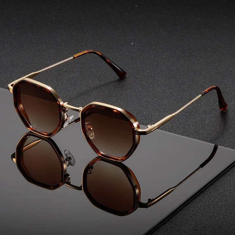 1 par de gafas de sol redondas - Vintage Fashion Female reseña y precio