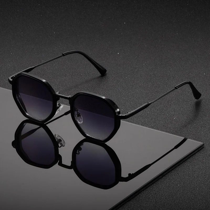 1 par de gafas de sol redondas - Vintage Fashion Female reseña y precio