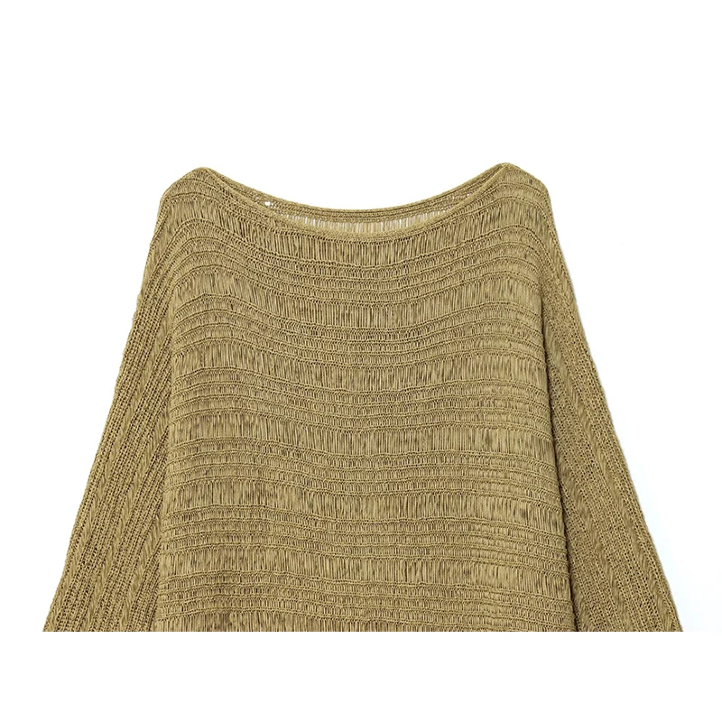 Suéter de Punto con Cuello Bar - Vintage Fashion reseña y precio