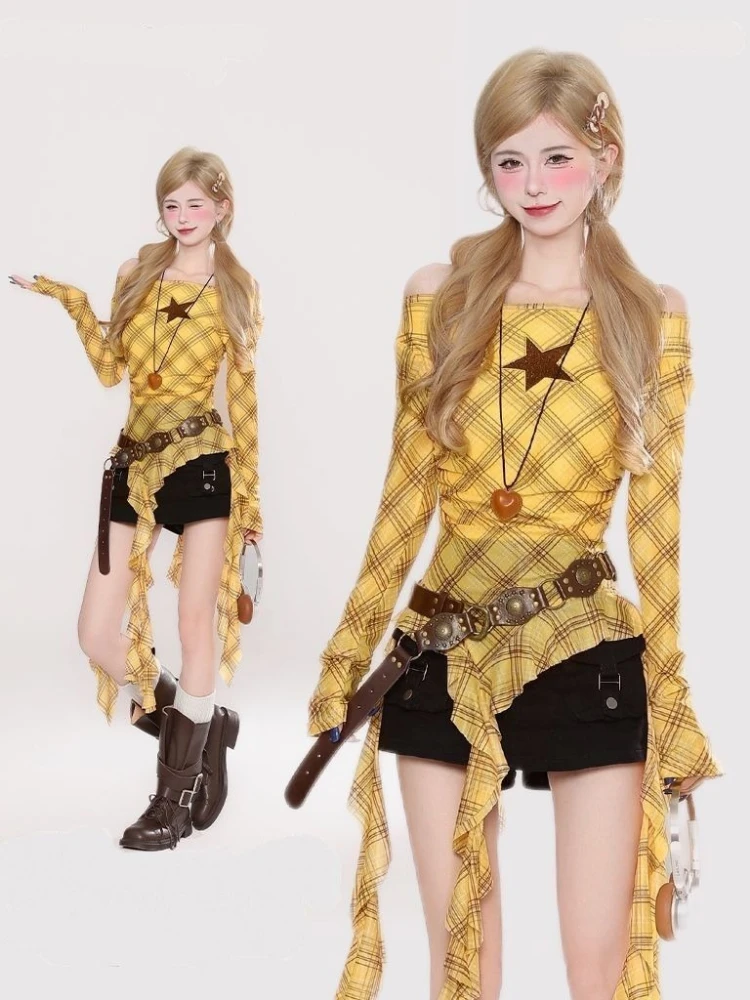 Camiseta vintage Y2K con cuell - Vintage Fashion reseña y precio