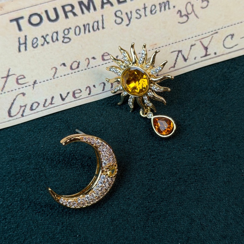 Pendientes Vintage de cristal  - Vintage Fashion Jewelry Brands reseña y precio