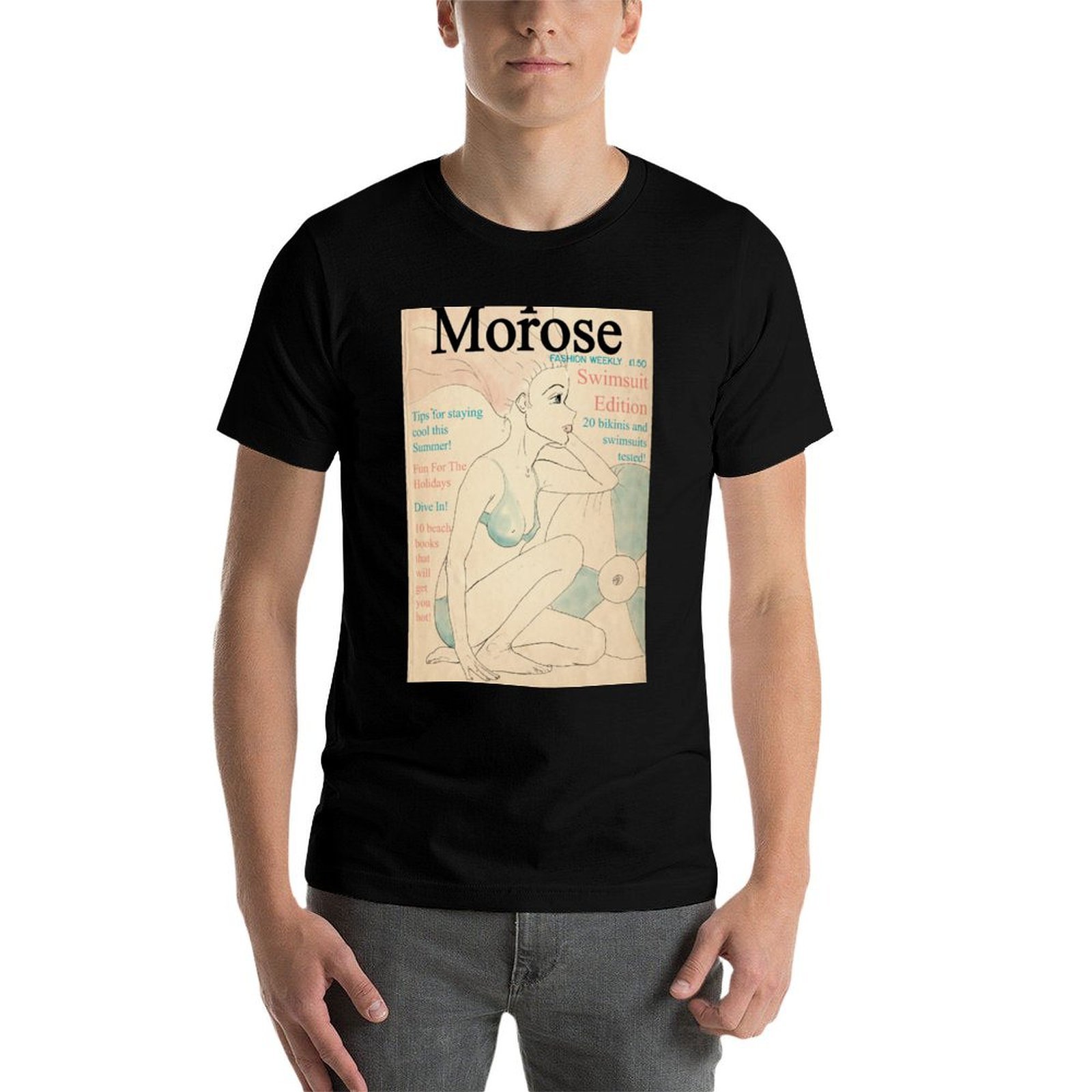Camiseta con diseño de portada - Vintage Fashion Magazine reseña y precio