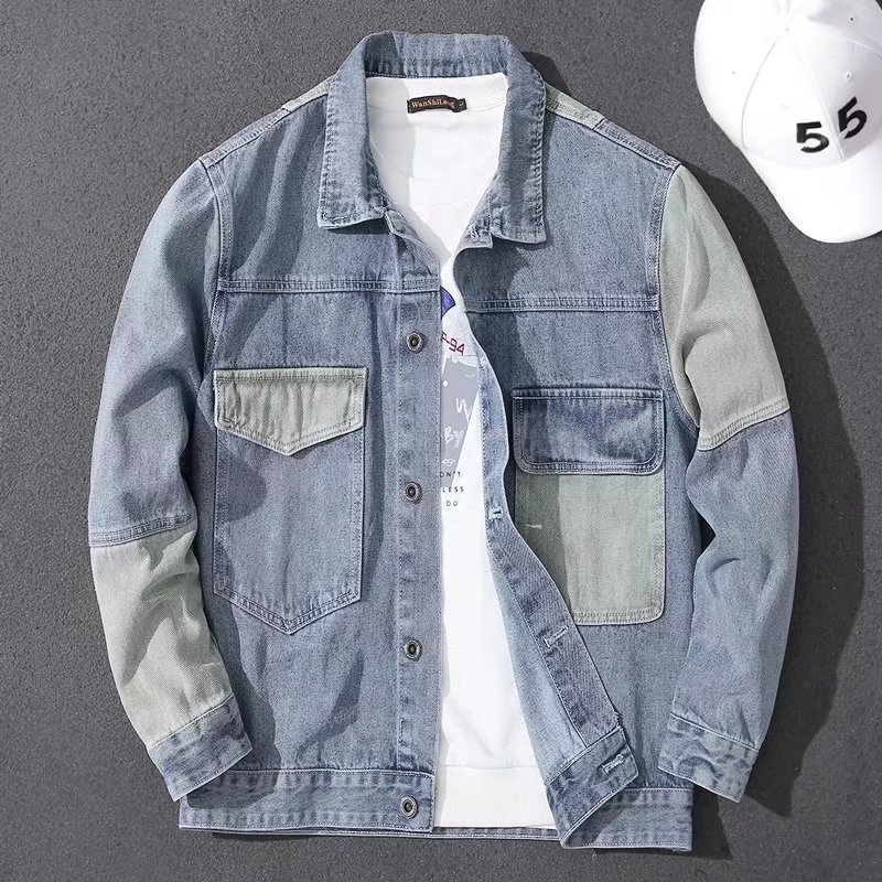 Chaqueta vaquera oversize info - Patchwork Jean Jacket reseña y precio