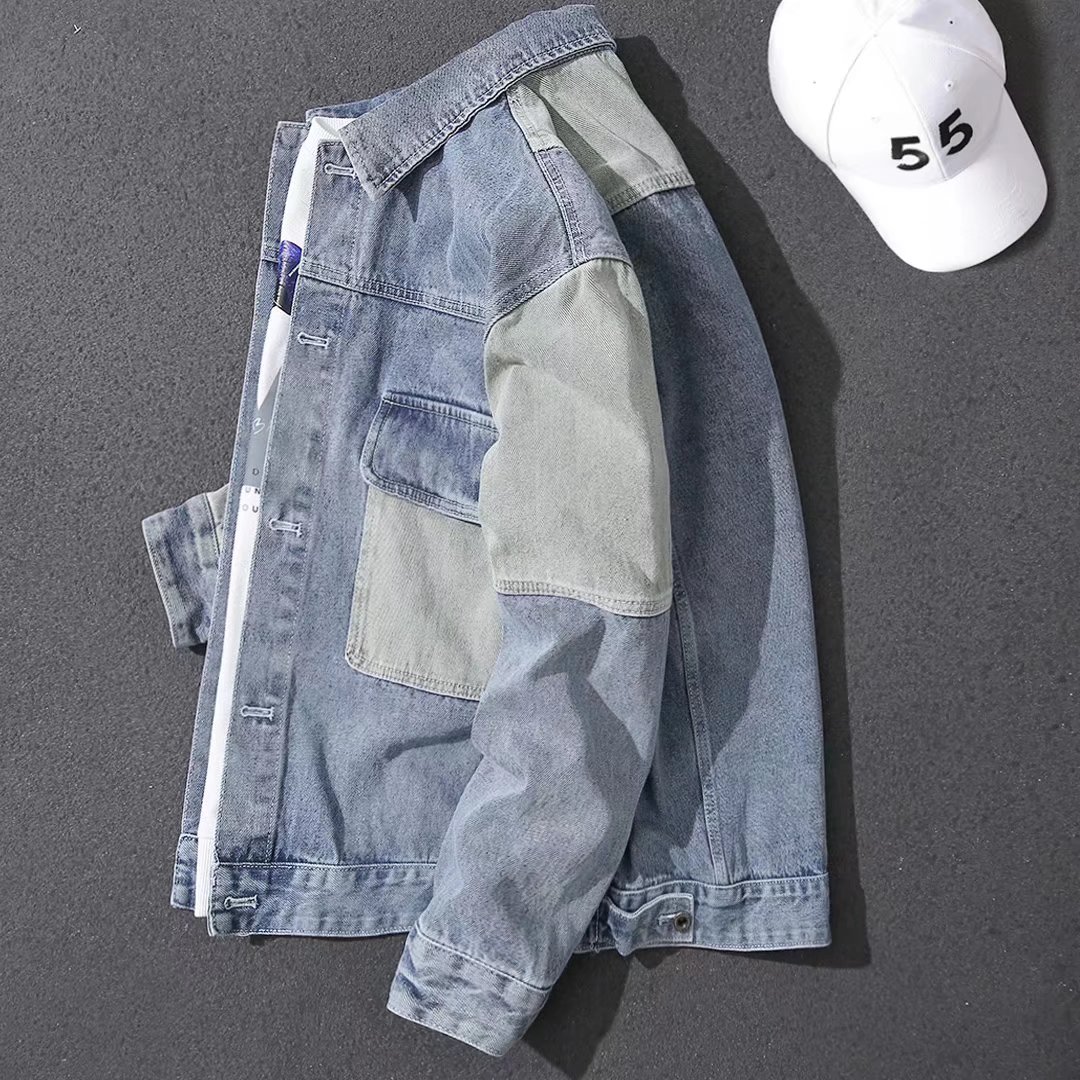 Chaqueta vaquera oversize info - Patchwork Jean Jacket reseña y precio