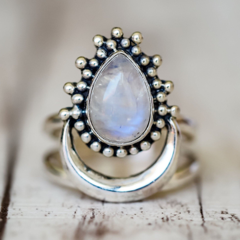 WOSIKATE, anillo de plata tail - Z Vintage Fashion reseña y precio