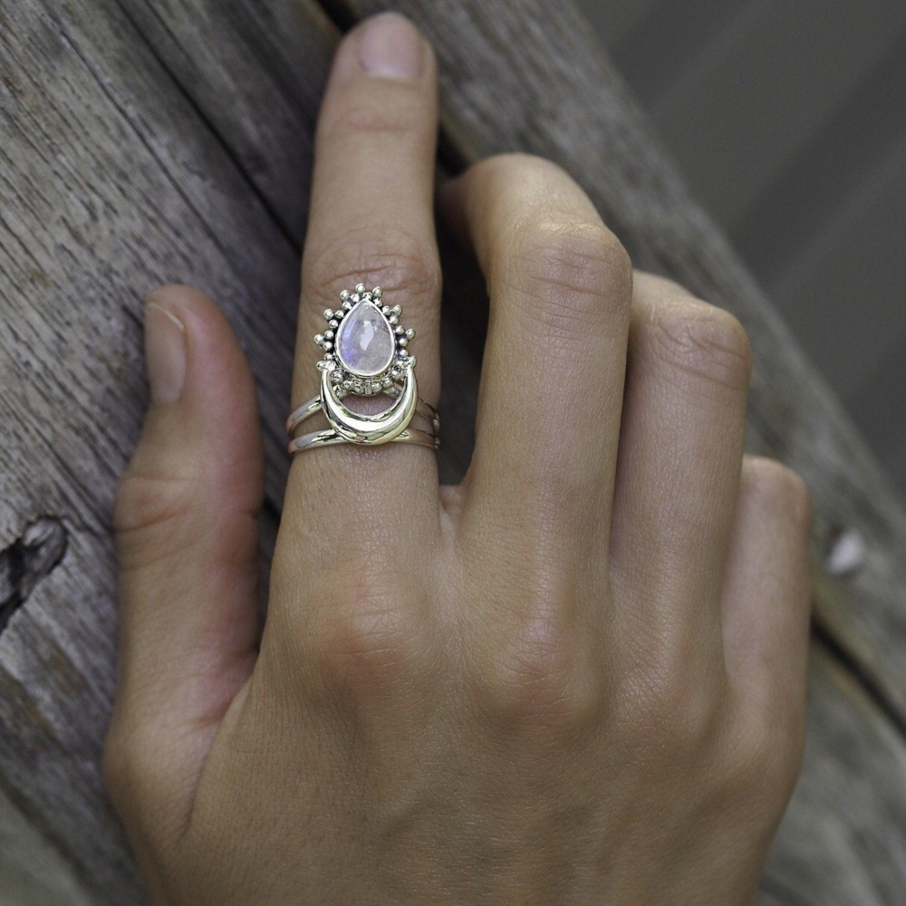 WOSIKATE, anillo de plata tail - Z Vintage Fashion reseña y precio