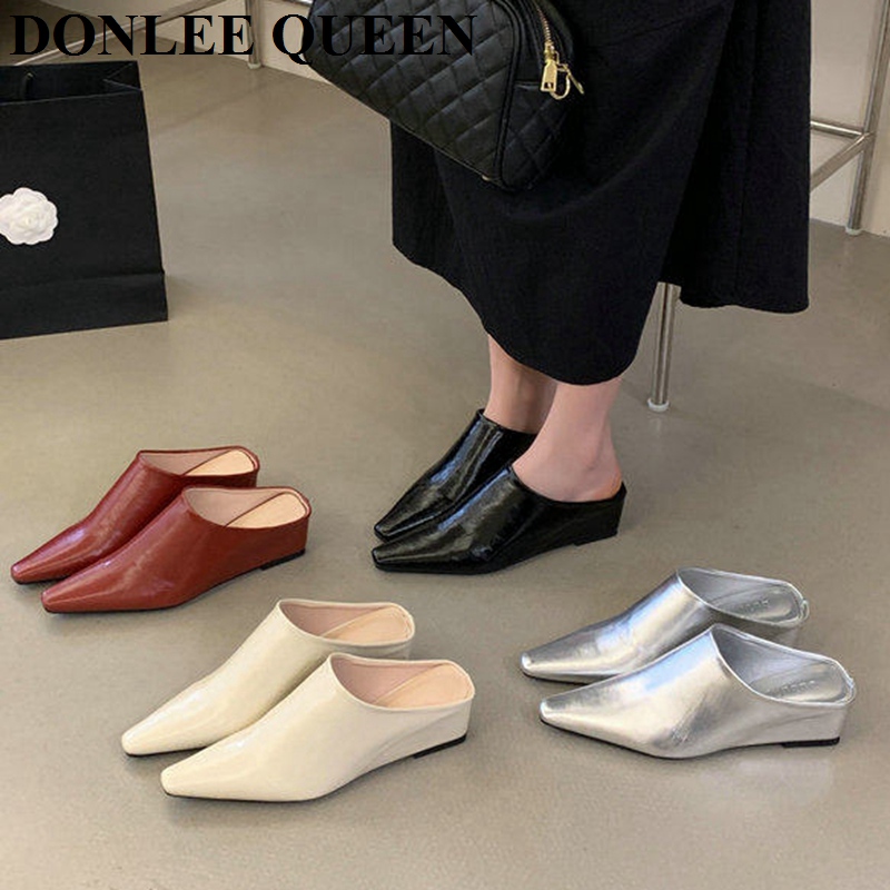 Sandalias de cuña con punta ce - Vintage Fashion Female reseña y precio