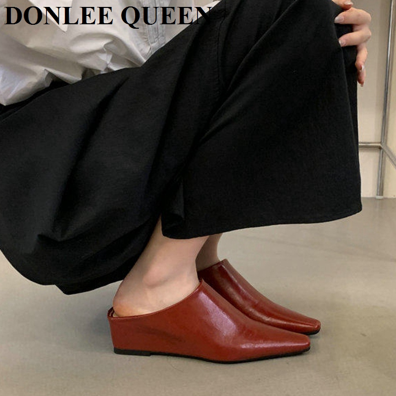 Sandalias de cuña con punta ce - Vintage Fashion Female reseña y precio
