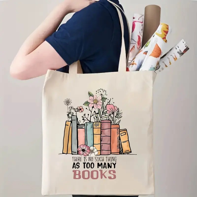 Bolso de mano de lona con esta - Vintage Fashion Books reseña y precio
