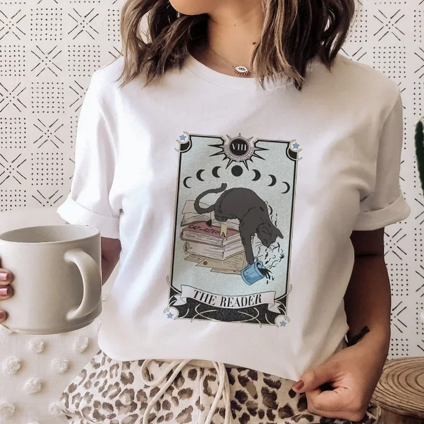 Camiseta Vintage de Tarot con  - Vintage Fashion Books reseña y precio