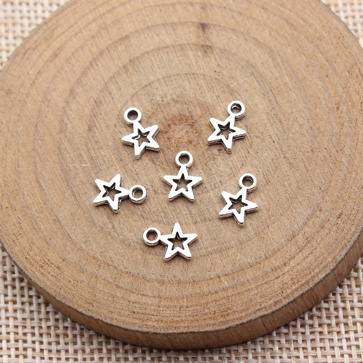 80 piezas de dijes de estrella - Vintage Fashion Stores reseña y precio
