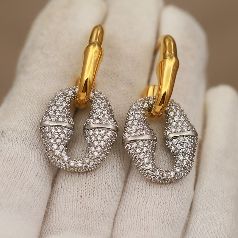 Pendientes clásicos de cristal - Vintage Fashion Jewelry Brands reseña y precio