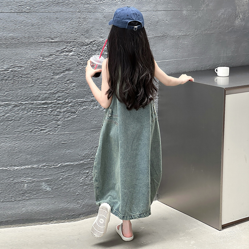Vintage azul niños niñas alta  - Vintage Fashion Outfit reseña y precio