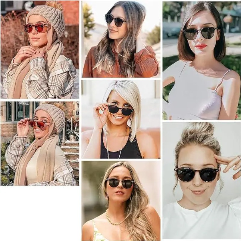 Gafas de Sol Redondas Vintage  - Vintage Fashion Female reseña y precio