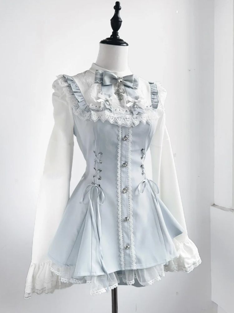 Conjunto de 2 Piezas de Encaje - Vintage Fashion Outfit reseña y precio