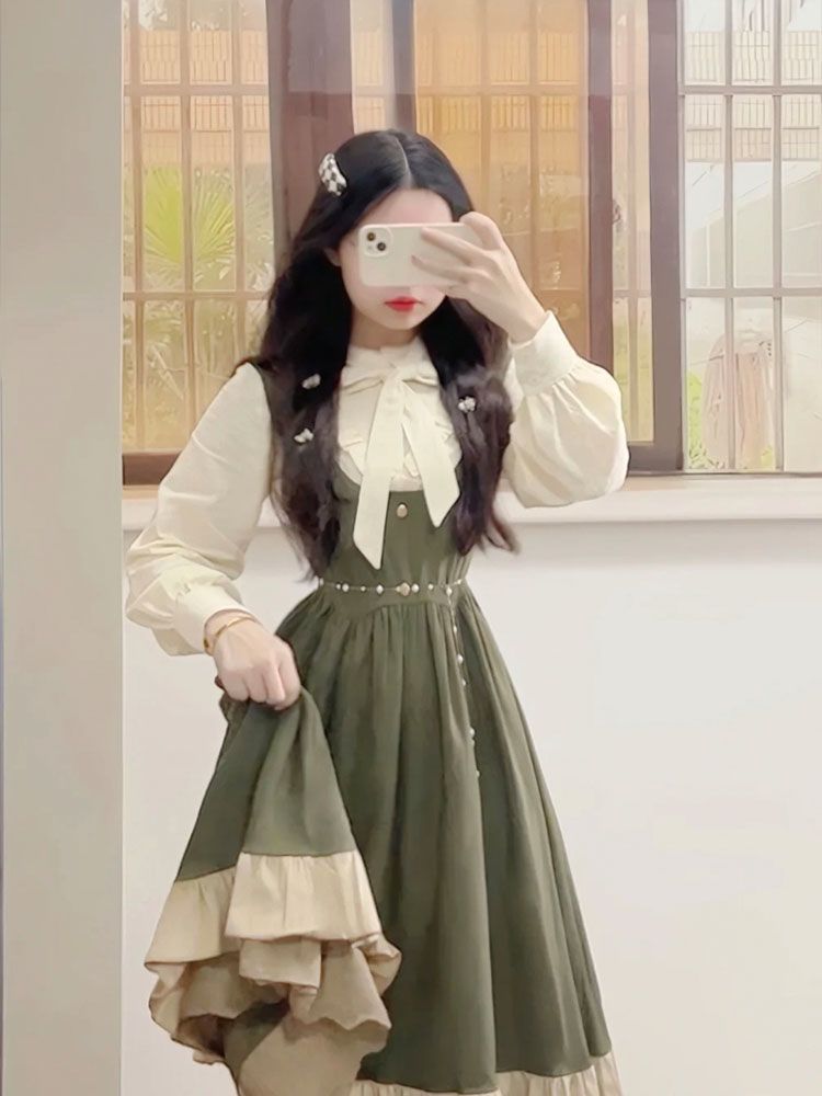 2025 japoneses nuevos coreanos - Vintage Fashion Style Female reseña y precio
