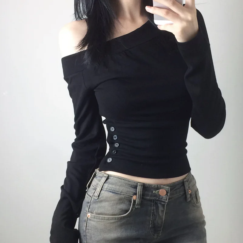 Camiseta Vintage Y2K con Boton - Vintage Fashion reseña y precio