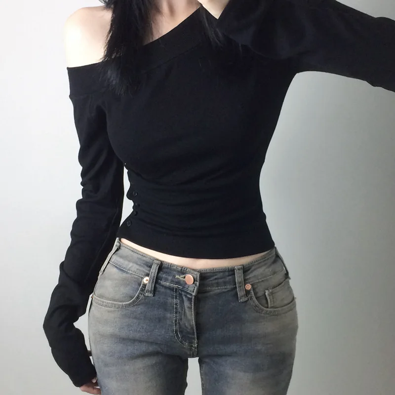 Camiseta Vintage Y2K con Boton - Vintage Fashion reseña y precio