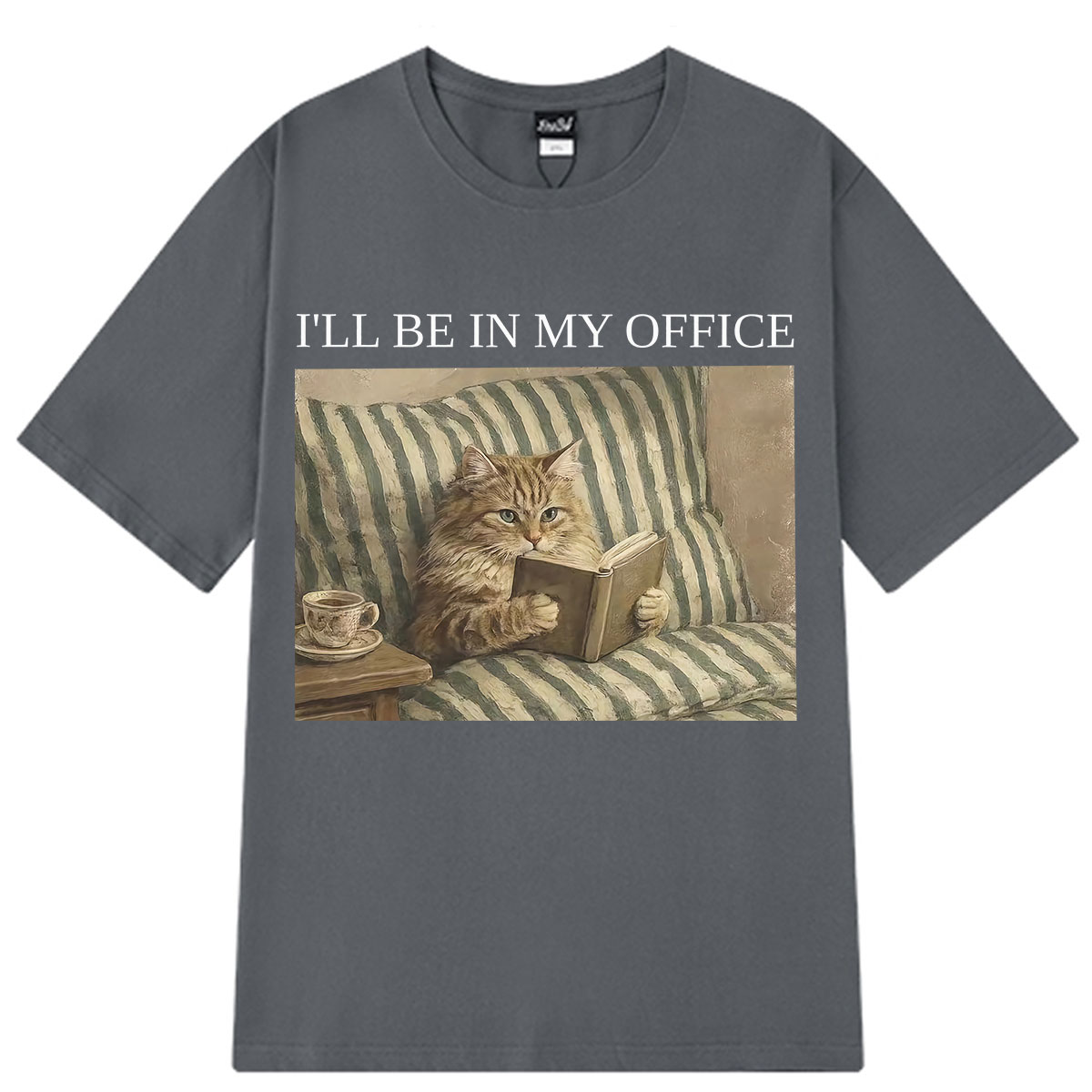 Camiseta con diseño de gato di - Vintage Fashion Books reseña y precio