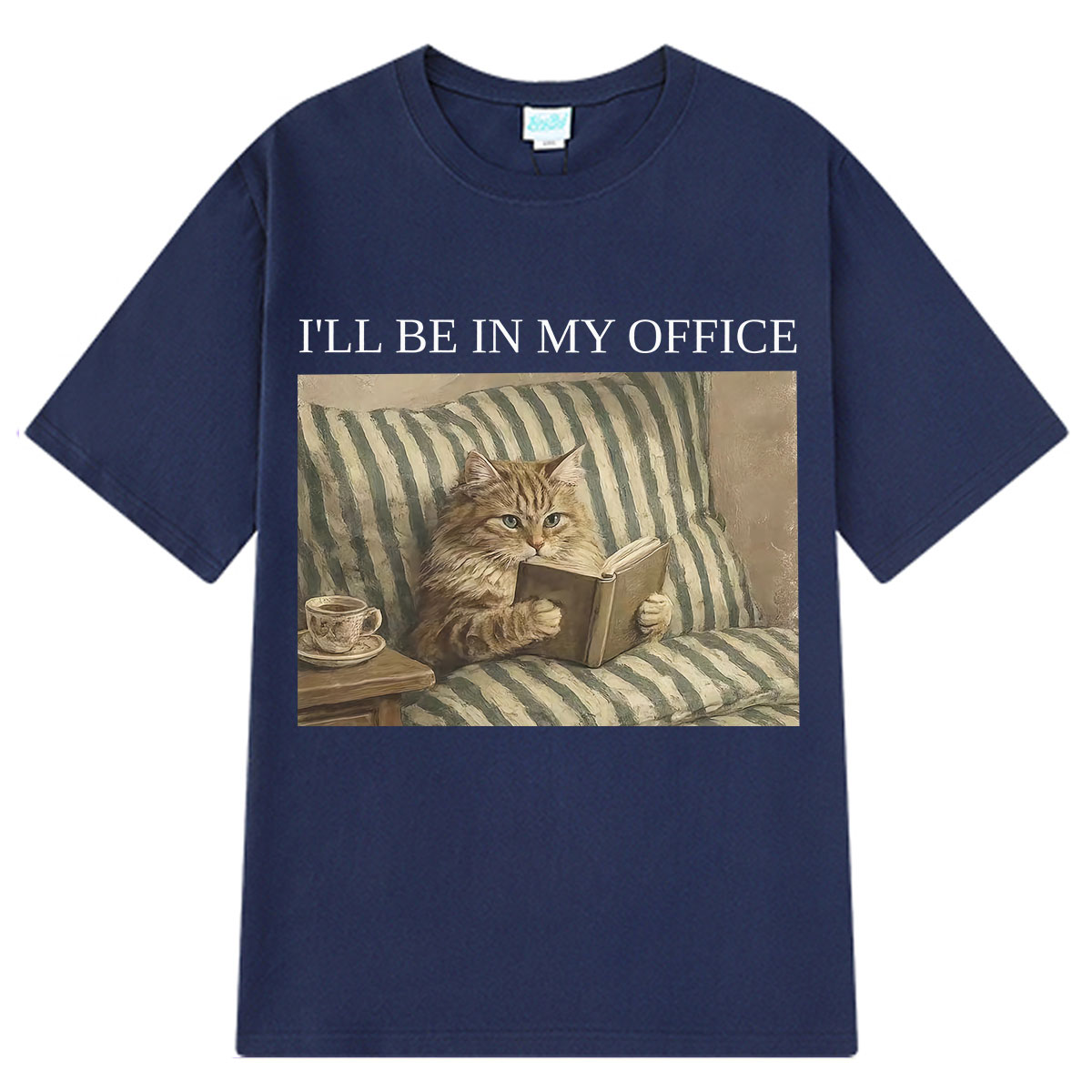 Camiseta con diseño de gato di - Vintage Fashion Books reseña y precio
